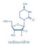 Cedazuridine drug molecule. Skeletal formula