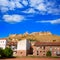 Cedrillas village Teruel skyline famous for the cattle fair