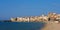 Cefalu harbor in sicily