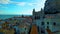 Cefalu Sicily, sunset at the beach of Cefalu Sicilia Italy