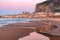 Cefalu at sunset, Sicily, Italy