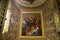Ceiling in the Borghese Collection in Villa Borghese Rome Italy