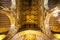 Ceiling of the Capella Palatina Chapel inside the Palazzo dei Normanni in Palermo, Sicily, Italy