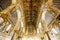 Ceiling of the Capella Palatina Chapel inside the Palazzo dei Normanni in Palermo, Sicily, Italy