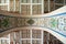 Ceiling decorations of the historical Haydarpasha Station in istanbul