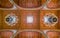 Ceiling of the Dohany Street Synagogue in Budapest, Hungary.