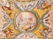 Ceiling fresco of chapel in Saint Anton palace