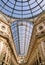 Ceiling of galleria Vittorio Emanuele II in Milan