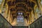 The ceiling of the Great Hall at Hampton Court Palace