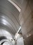 ceiling and marble wall in subway passage