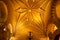 Ceiling of Mezquita of Cordoba Spain