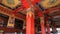 Ceiling and pillars of Namo Buddha Monastery