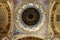 Ceiling in St. Isaac`s Cathedral, Saint Petersburg