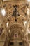 Ceiling of St Paul`s Cathedral Mdina Malta