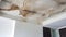 Ceiling Stain and Water-Damaged Roof due to Roof