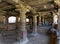 This ceiling and walls and pillars of this Mandapa are exquisitely carved