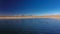 Cejar salt lake and Licancabur volcano in Atacama