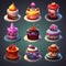 celebrate cake birthday ai generated