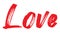 Celebrate love with an exquisite vector illustration featuring the grunge word \\\'LOVE\\\' - perfect for Valentine\\\'s