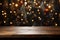 Celebrate the New Year with a festive wooden table backdrop