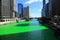 Celebrate St. Patrickâ€™s day, dye the green Chicago River