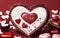 Celebrating Love A Heartfelt Valentine\\\'s Day Affair in Red and Romance