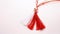 Celebrating spring's cheer: the joyous tradition of happy martisor, a Romanian cultural festivity marked by red and