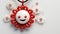 Celebrating spring's cheer: the joyous tradition of happy martisor, a Romanian cultural festivity marked by red and