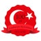 Celebration of anniversary of Turkish Republic. 100 yil Cumhuriyet Bayramimiz