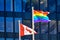 Celebration of Gay and LGBTQ rights on display in Toronto downtown,