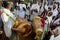 Celebration in orthodox ethiopian christian church.