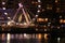 Celebrations at Darling Harbour at Night