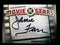 Celebrity Autograph Card signed by Actor Jamie Farr