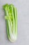 Celery. Fresh green organic celery on gray stone background