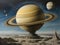 Celestial Beauty: Saturn\\\'s Stunning Portrait