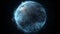 Celestial Blue Horizons: Earth\\\'s Ocean Majesty from Orbit