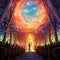 Celestial Bonds: A Sacred Wedding Journey under God& x27;s Watch