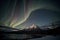 Celestial Dance Capturing the Enchanting Aurora Borealis.AI Generated