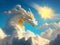 Celestial Fantasies: Mesmerizing Cloud, Sky, Sun, and Dragon Art