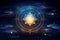 Celestial Mandala: A Transcendent Cosmic Masterpiece
