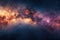 celestial panorama of stars and galaxies stretching out into infinity