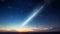 Celestial phenomenon meteor