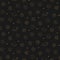 Celestial planet golden seamless pattern on dark background