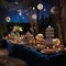 Celestial Soiree: A Reception Buffet Under the Stars