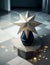 Celestial Splendor: Star on the Floor in a Vase