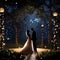 Celestial Splendor: A Starlit Outdoor Wedding