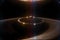 Celestial Symphony Captivating Views of Planetary Rings.AI Generated