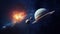 Celestial Symphony: Planetary Alignment of Jupiter, Saturn, Mars, and Venus