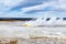 Celestine Pool at Fountain Paint Pot trail in Yellowstone National Park, Wyoming