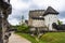 Celje Old Castle in Slovenia Medieval Fortification in Julian Alps Mountains Styria Region